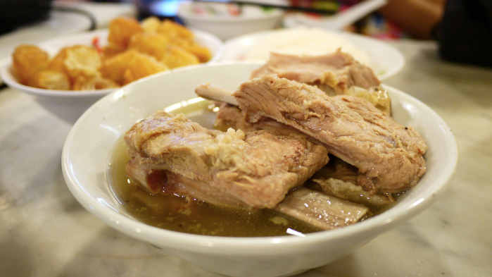 シンガポール観光食べ物-松發肉骨茶（ソンファ バクテー）