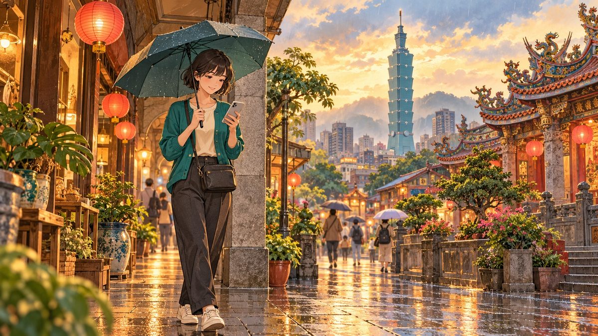台湾旅行に必要なものを揃えて快適な旅を