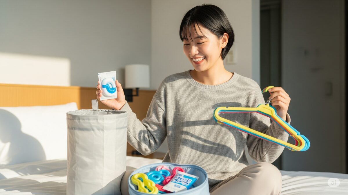 海外旅行に最適な洗濯グッズとは?