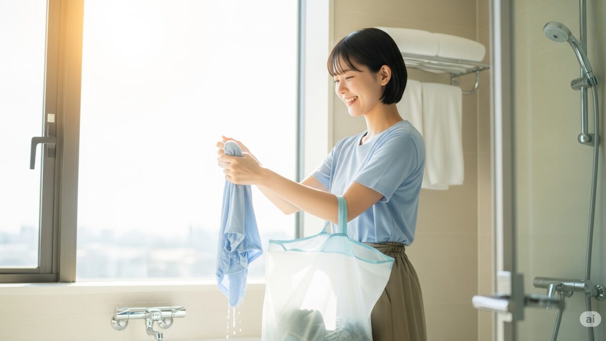 海外旅行中の洗濯方法を徹底比較