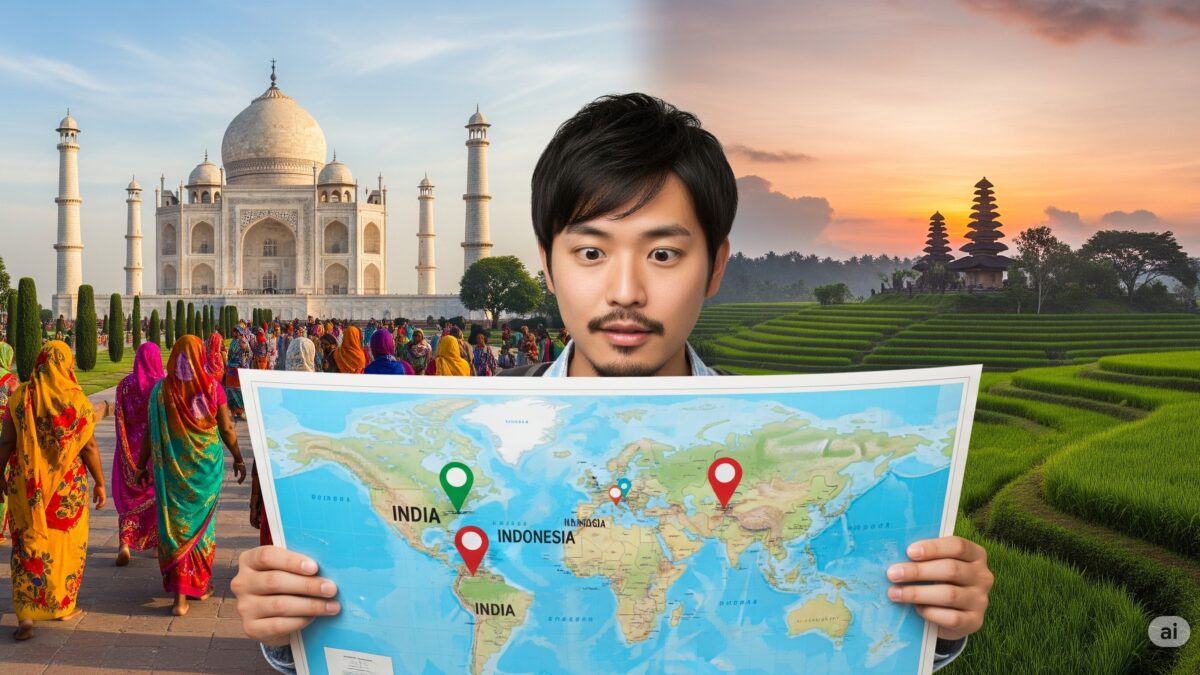 名前は似て非なる国。インドとインドネシアの違いを生んだ2つの根源とは?