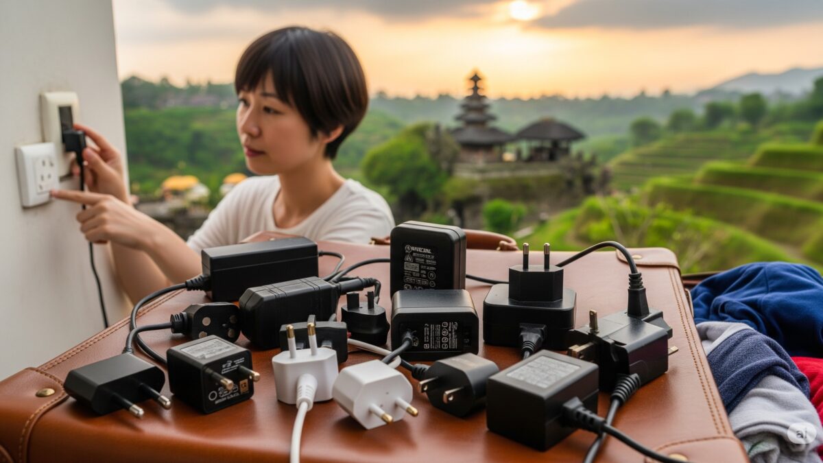 インドネシアのコンセント攻略！旅の達人になる応用知識