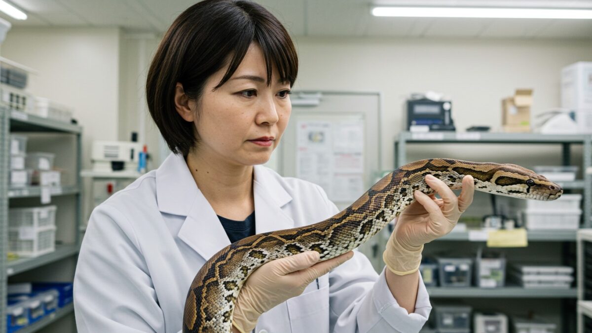 インドネシアニシキヘビの正体と人食い事件の真相