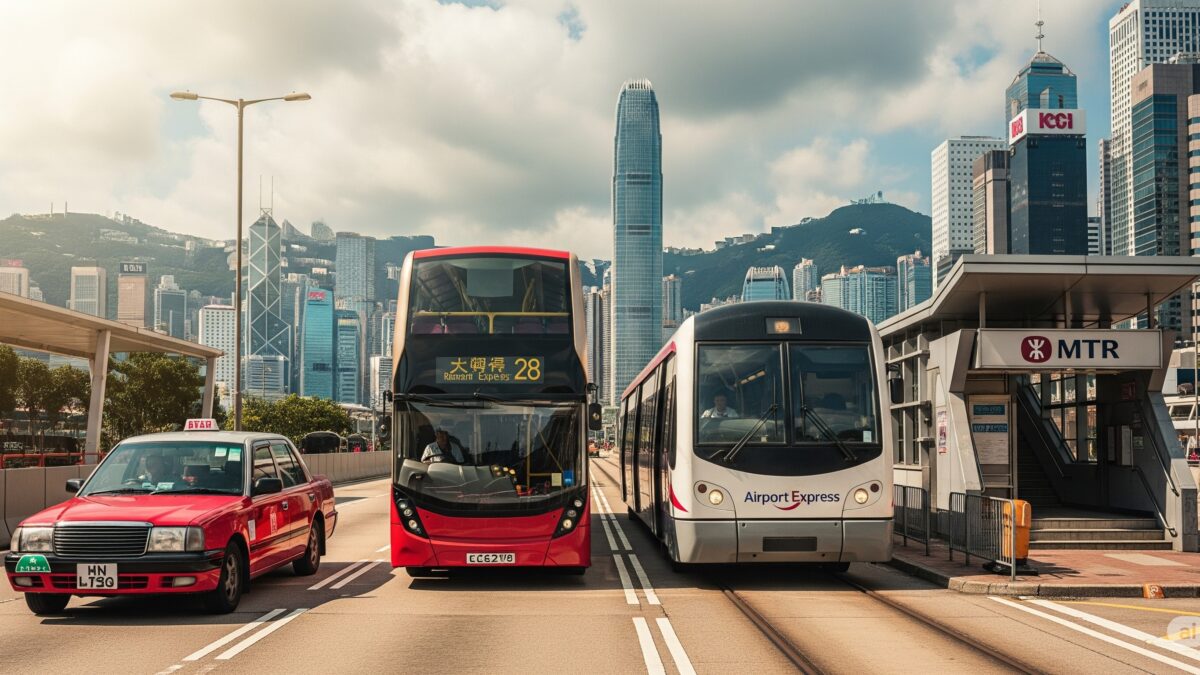 香港国際空港から市内への4つの移動手段