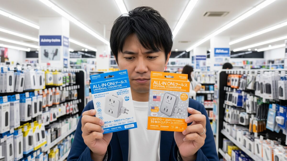 変換プラグ・変圧器一体型の賢い選び方と注意点