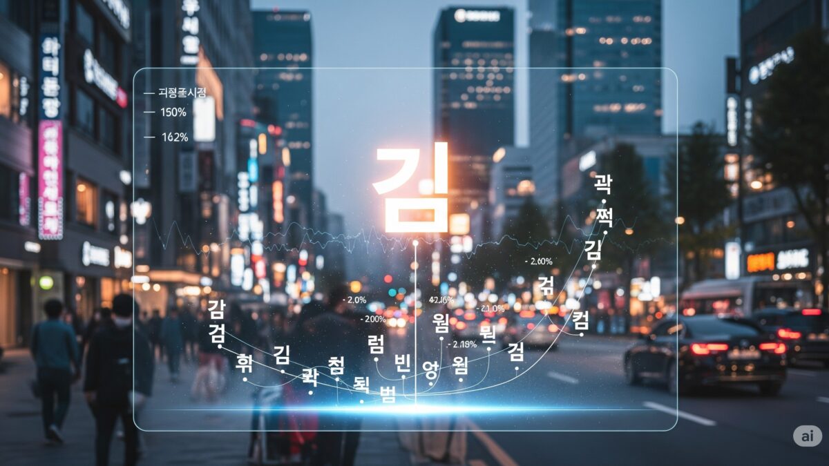 2025年最新版!韓国の苗字ランキングTOP30