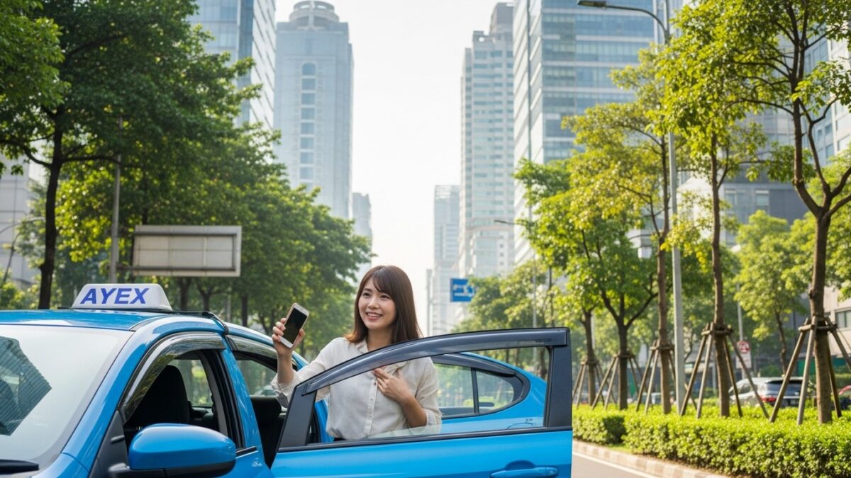 インドネシア タクシーアプリ0